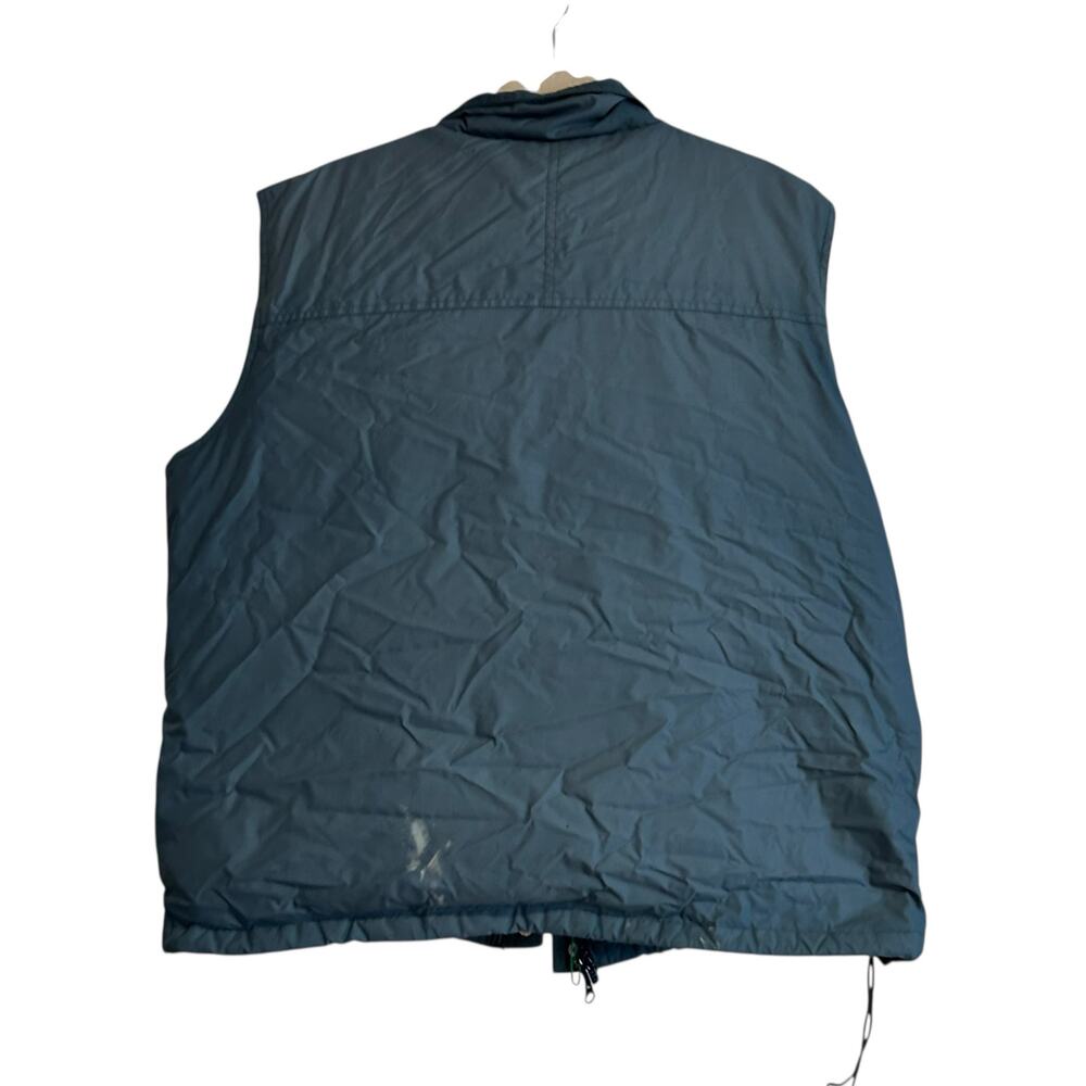 Vintage REI Green Down Filled Vest Mens Sz Large Nylon Puffer Full Zip Outdoor - Picture 2 of 16